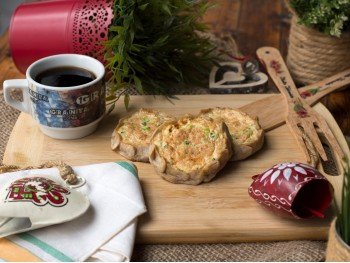 Перепечи с форелью и брокколи 75 гр.